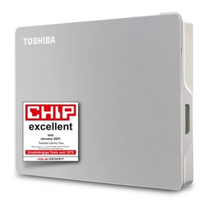 Toshiba 1TB Canvio Flex Portable External Hard Drive for Mac, Windows PC and Tab - Imagen 1 de 7