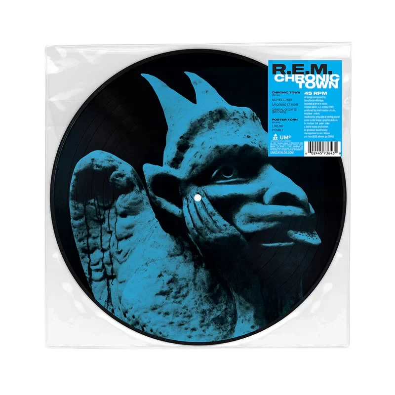 R.E.M. : Chronic Town - Picture Disc Vinyl Record EP - 45 rpm - Image 1 of 1