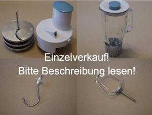 BRAUN KM32 KM31 KM3 Knethaken Quirl Mixerglas Schnitzelwerk Rührschüssel - Bild 1 von 44