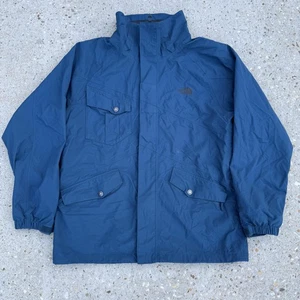 The North Face Jacke Herren Large blau HyVent Ski Snowboard Kapuze wasserdicht - Bild 1 von 18