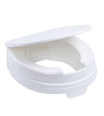 DIETZ REHA PRODUKTE Dietz Toilettensitzerhöhung mit Deckel aus Kunststoff Relaxon 10 cm