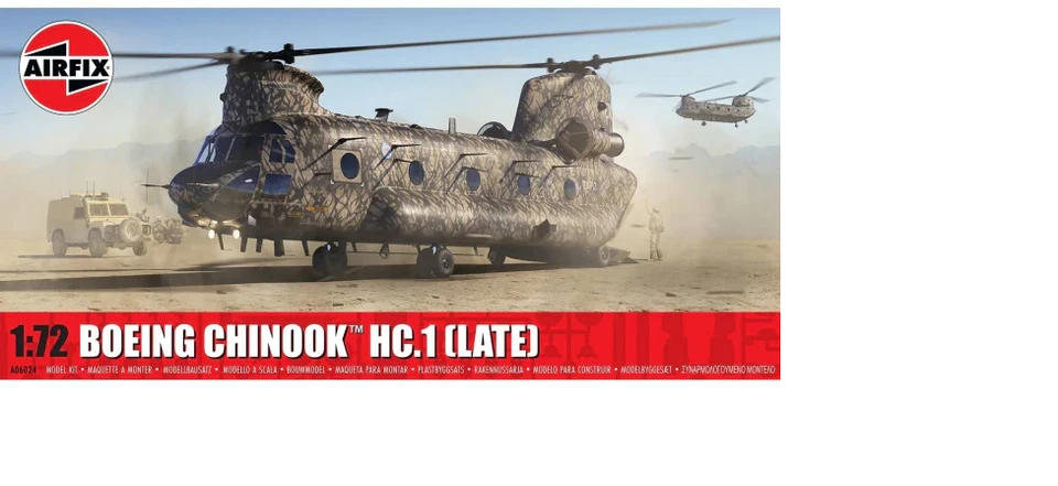 Boeing Chinook HC.1 (ultimo) Airfix | N. A06024 | 1:72 - Immagine 1 di 1