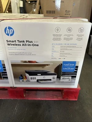 HP Smart Tank Plus 651 Wireless All-in-One InkJet Printer, Color Mobile Print, - Image 1 of 4