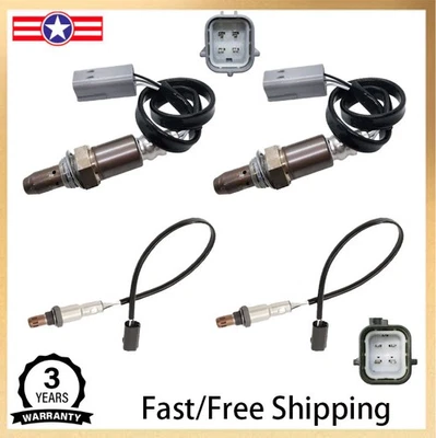 For 2007 Nissan 350Z Infiniti G35 3.5L V6 4PCS Oxygen Sensor Upstream+Downstream - Image 1 of 4