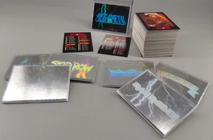 Mega Metal Trading Cards Complete Set 1-150 + 7 Holos Impel 1991 - Picture 1 of 5
