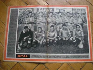 SPAL POSTER SQUADRA 1963/64 SU SPORT ILLUSTRATO - Picture 1 of 1
