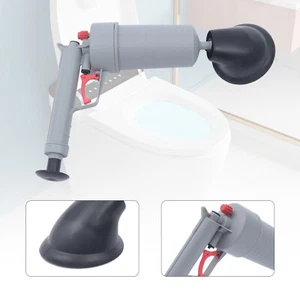 High-pressure Air Drain Blaster Gun Pump Plunger Cleaning Toilet Pipe Dredge - Picture 1 of 24