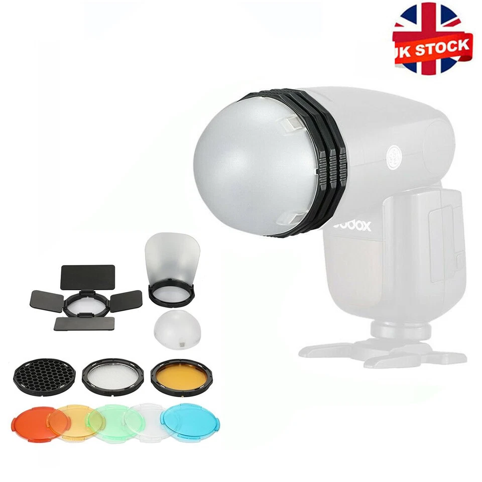 TR-09 Magnetic Round Head Accessory For Godox AD100 AD200 AD200pro V1 Flash UK - Image 1 of 4