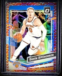 2023-24 Panini Donruss Optic Donte DiVincenzo Case Hit Photon SSP #196 NY Knicks - Picture 1 of 1