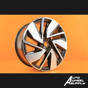 Volkswagen Atlas 2024 Black Machined 20" Inch OEM Wheel Rim 3QF601025AC - Picture 1 of 9