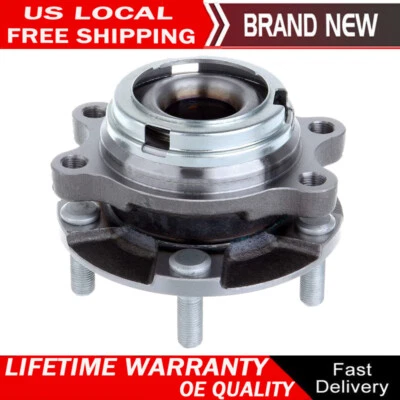 AWD Front Wheel Hub Bearing Assembly Fits 2008-2013 INFINITI G25 G35-X G37-X - Image 1 of 4