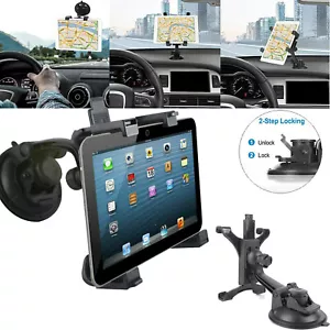 360° Universal Car Windshield Holder Desktop Mount For Cellphone Tablet iPad GPS - Picture 1 of 11