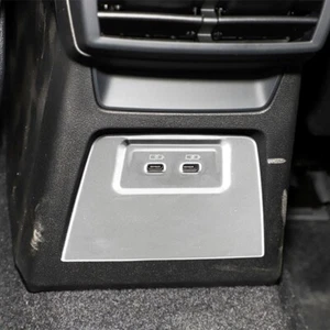Car Rear USB Interface Panel Sticker Inner Trim Stripes For Audi A3 2020-21 - Picture 1 of 8