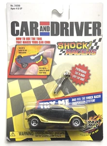 Road Champs - Car and Driver - Shock Racers - 1934 Ford Cabriolet - New on Card - Bild 1 von 2