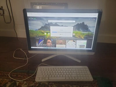 HP All-In-One PC 24 G237C  TPC-Q033-24 W/ Keyboard & Mouse +  power adapter - Image 1 of 4