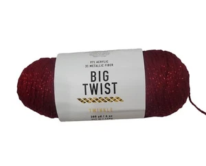 Big Twist Twinkle Mulberry 380 yardas nuevo con etiquetas - Imagen 1 de 4