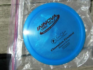 12X FireBird Sweet Blue Dome top Pearly Champion Red stamp Ken Climo Golf Disc - Picture 1 of 12