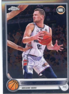 2022-23 Topps Cromo NBL Base #7 Daniel Johnson - Adelaide 36ers Foto 1 de 2