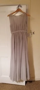Grey Bridesmaid Dress Size 8 - Picture 1 of 3