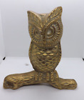Vintage Brass Eagle or Long eared owl Rare 1990s