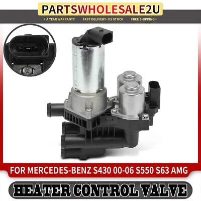 Heater Control Valve for Mercedes-Benz CL500 2000-2006 S550 2007-2013 S63 AMG - Image 1 of 4