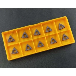 10 piezas 11ER AG60 torno herramienta de torneado insertos de roscado de carburo 11ERA60 BP1125 - Imagen 1 de 12