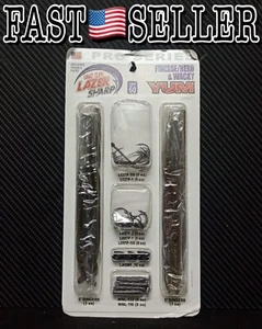 Eagle Claw Lazer Sharp Pro Series Fitness paquete de 60 kit de pesca Neko Wacky - Imagen 1 de 4