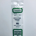 Evergreen 217 Styrene Plastic Rod & Tube Assortment 14" (7)