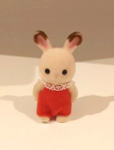 Figurine Les SYLVANIAN FAMILIES EPOCH Japan - La petite fille lapin +/- 5.5cm - Picture 1 of 2