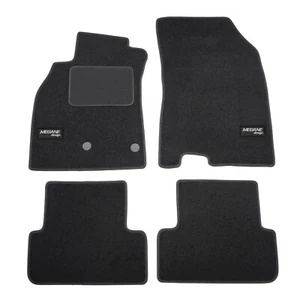 Velour Fußmatten mit Logo Für Renault Megane 3 Grandtour 2008-2015 4-Tlg - Bild 1 von 12
