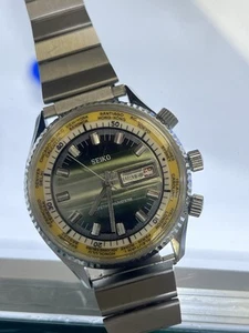 Vintage Seiko Electra World Timer - no box - Picture 1 of 7