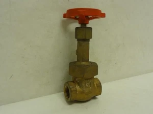 208196 New-No Box; Milwaukee 1151-1/2" Bronze Gate Valve; 1/2 Fnpt; Class: 150 - Picture 1 of 5