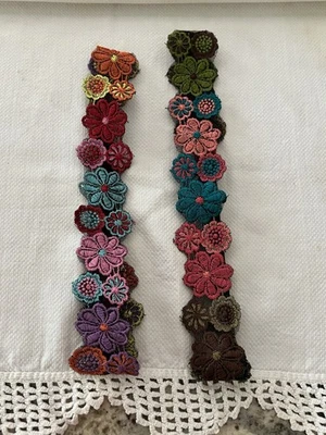 Diademas Floradas Boho Encaje y Elásticas Foto 1 de 4