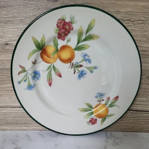 Cloverleaf PEACHES AND CREAM Dinner Plate 22cm Made In England Very Good - Picture 1 of 5