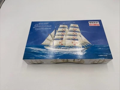 Minicraft Model Kits Tall Ship Sagres 1:350 Scale Model Kit No. 11307 OPEN BOX - Image 1 of 4