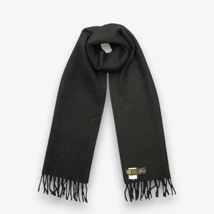 Vintage Loro Piana Cashmere Scarf Classic Fringe Winter Warmer Scarves Unisex - Picture 1 of 4