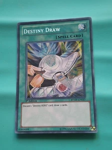 Yugioh - Destiny Draw Secret Rare 1st Edition RYMP-EN037 MP - Picture 1 of 2
