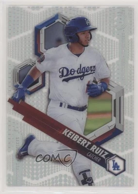 2018 Bowman High Tek Prospects Pattern 4 Dots Keibert Ruiz #PHT-KR - Image 1 of 2