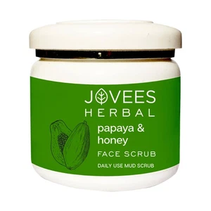 Jovees Herbal Papaya & Honey Face Scrub | With Honey & Neem 400gm - Picture 1 of 4