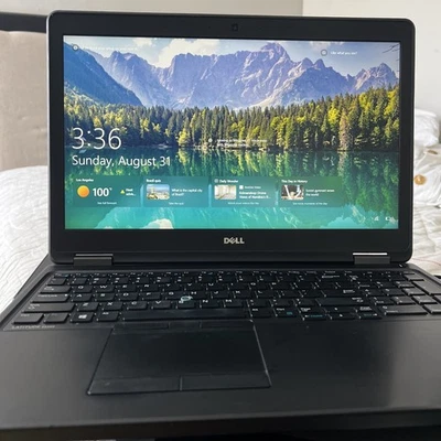 Dell Latitude E5550 Laptop Intel i5-5300U 2.30 GHz, 8GB RAM, 500GB HDD - Image 1 of 4