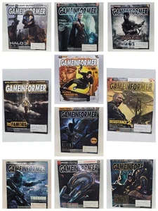 Game Informer Magazines Lot of 10 January To April & July-Dec 2008 - Picture 1 of 23