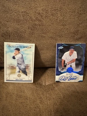 Dale Berra Auto /15 Bronx Legacy & Yogi Berra Boys Of Summer /275 Yankees 🔥 ⚾️ Foto 1 de 4