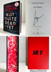 SIGNIERT Noch nicht ganz tot von Holly Jackson WATERSTONES UK 1. (2025, HC) gesprüht - Bild 1 von 19