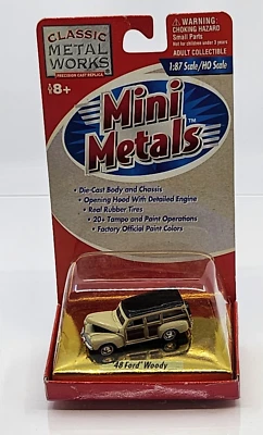 '48 Ford® Woody™ Classic Metal Works Mini Metals™ Item #30107 - Image 1 of 4