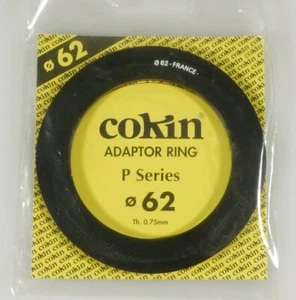 PRL) COKIN ADAPTOR RING 62 mm P SERIES ANELLO ADATTATORE FILTRI P462 RING BAGUE - Foto 1 di 2