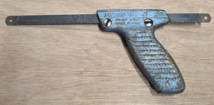 Vintage Rolls Brand Pistol Grip Hacksaw Made In England By Rolls Tools LTD - Picture 1 of 6
