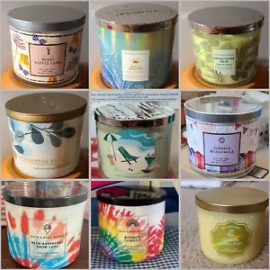 BATH AND BODY WORKS 3 WICK CANDLES YOU CHOOSE. NEW - Picture 1 of 103