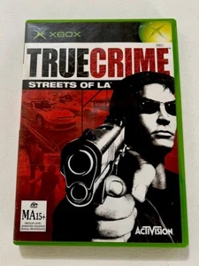 True Crime Streets of LA + Manual - Xbox Original - Tested & Working - Picture 1 of 2
