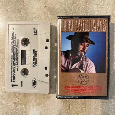 Cassette Don Williams Prime Cuts Country 1989 Capitol Records Tested - Image 1 of 2
