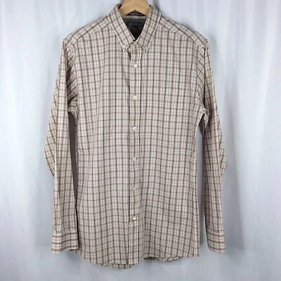 Eddie Bauer Men's Plaid Shirt Size Small Slim Long Sleeve Button Down - Image 1 of 4